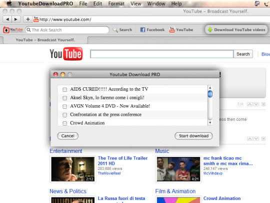 Youtube software, free download for mac