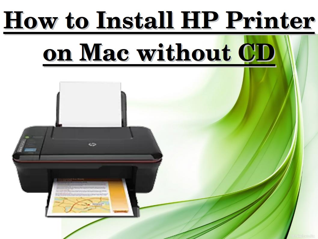 Hp Printer Install Software For Mac